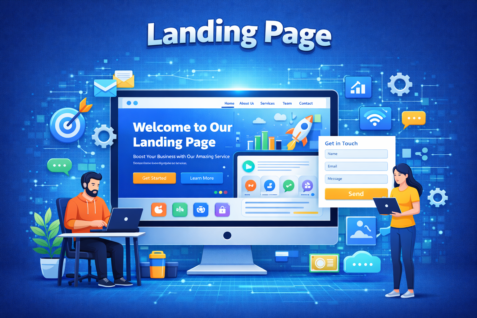 Landing Page Produk